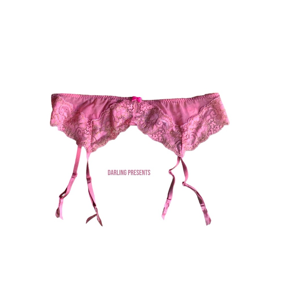 Victoria’s Secret Lace Garter Belt Women Color Pink Size XS/S